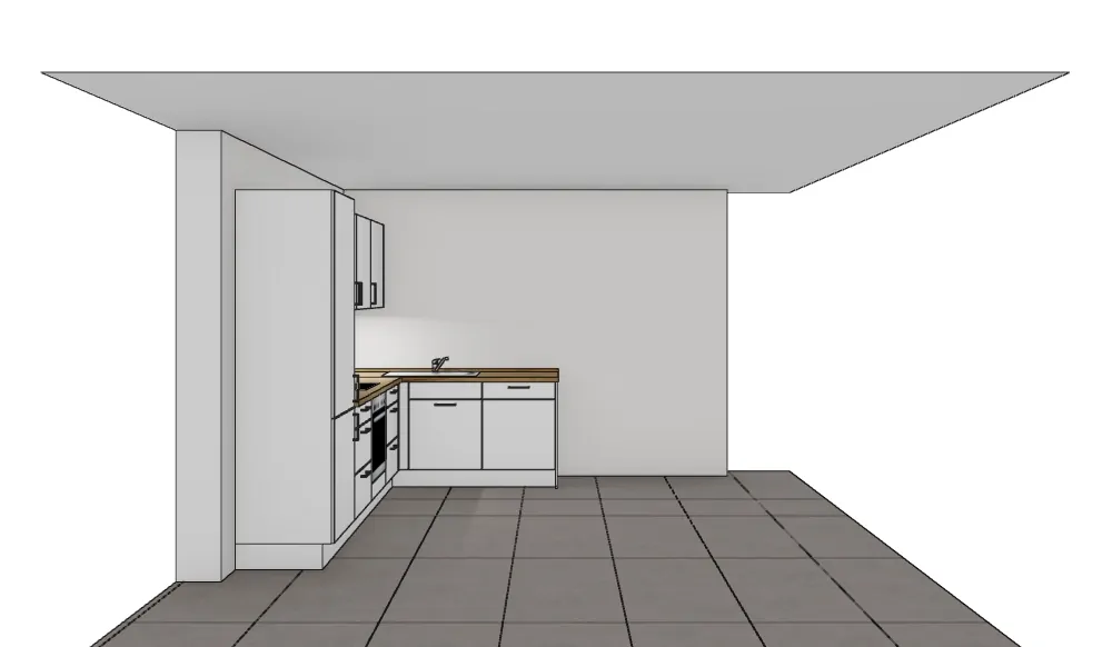 Küche im Erdgeschoss (2)