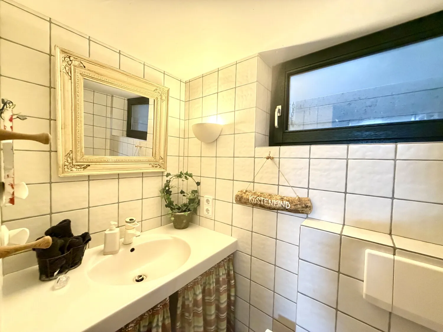 WC auf der Souterrainebene