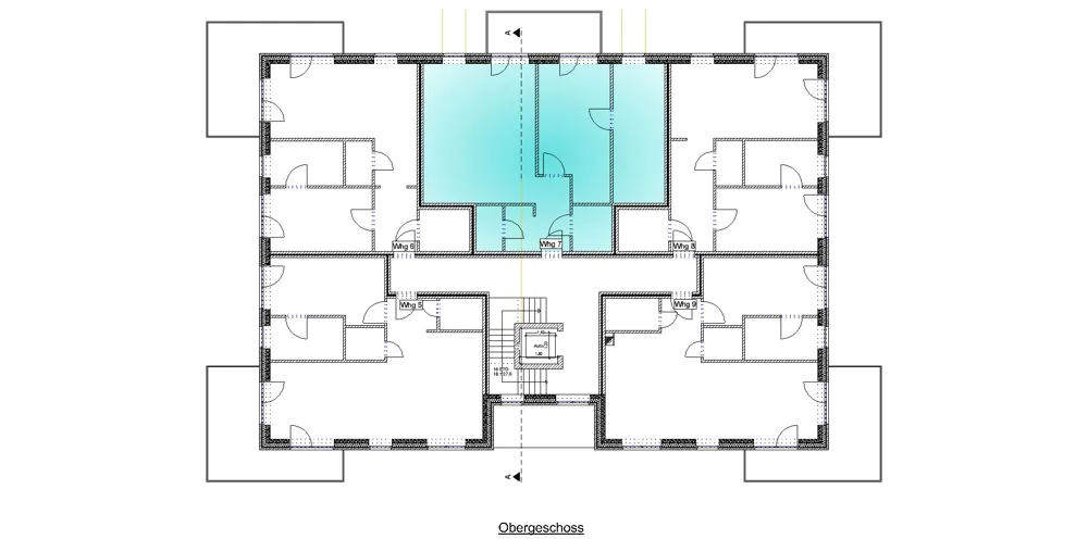 Grundriss Whg 7