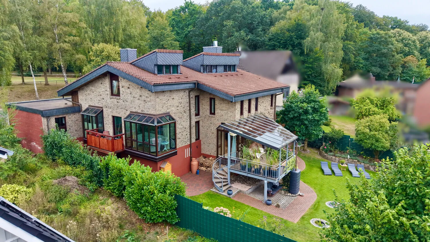 Dronen Aufnahme