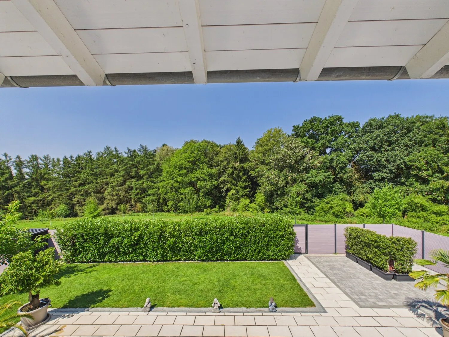 Ausblick von Balkon