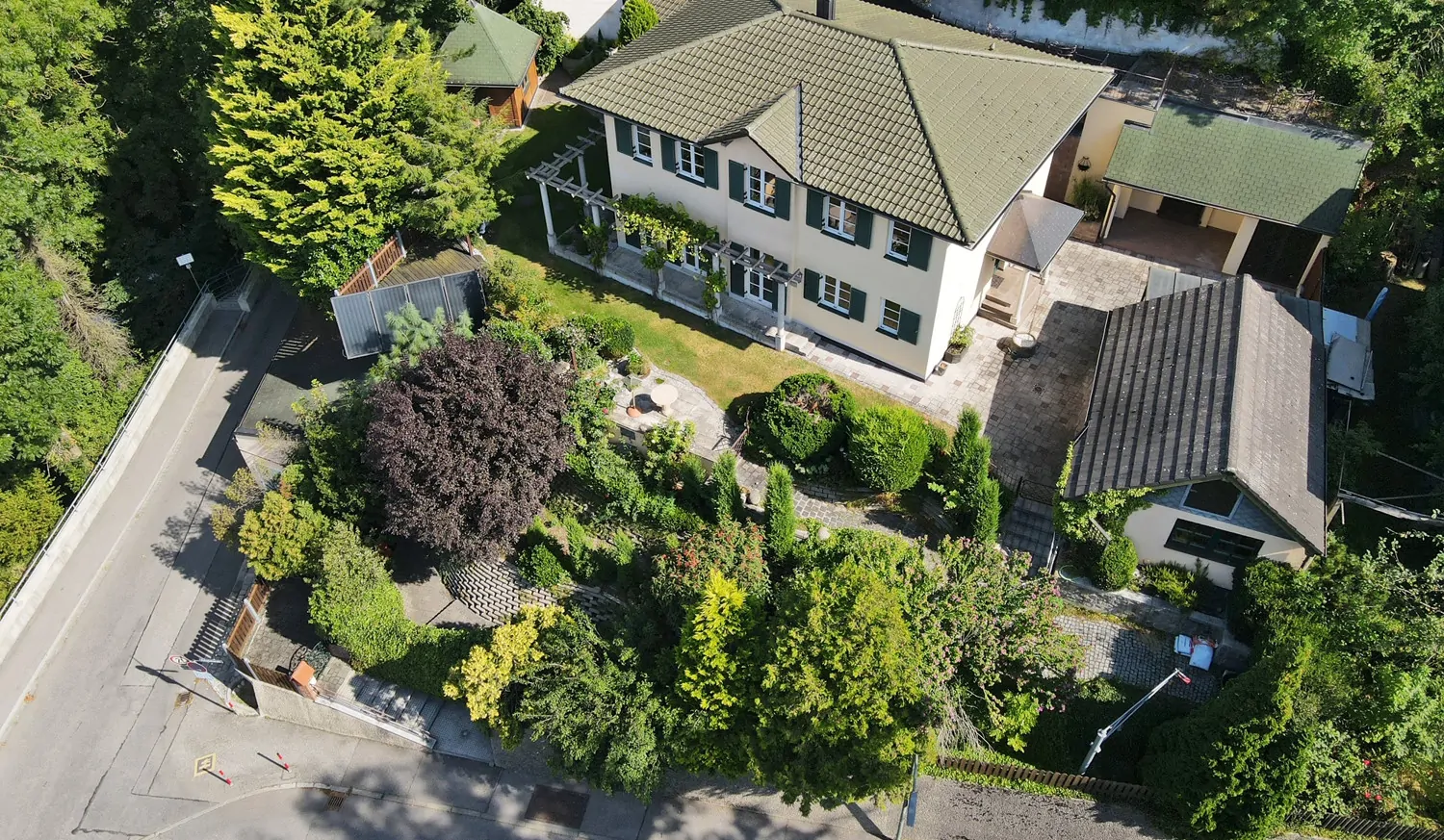 Gesamtansicht Grundstück