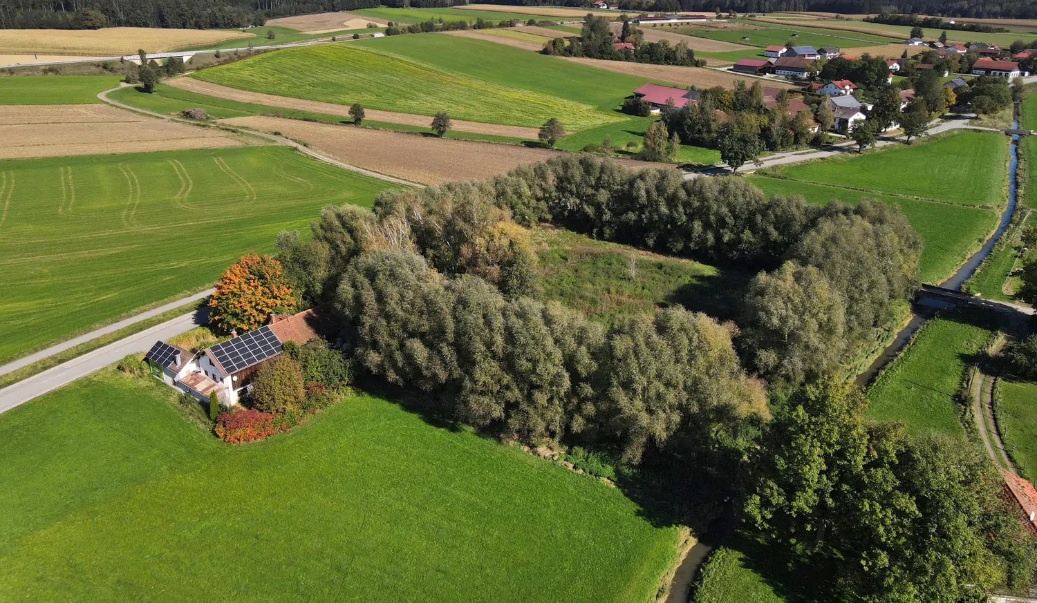 Vogelperspektive Südwest