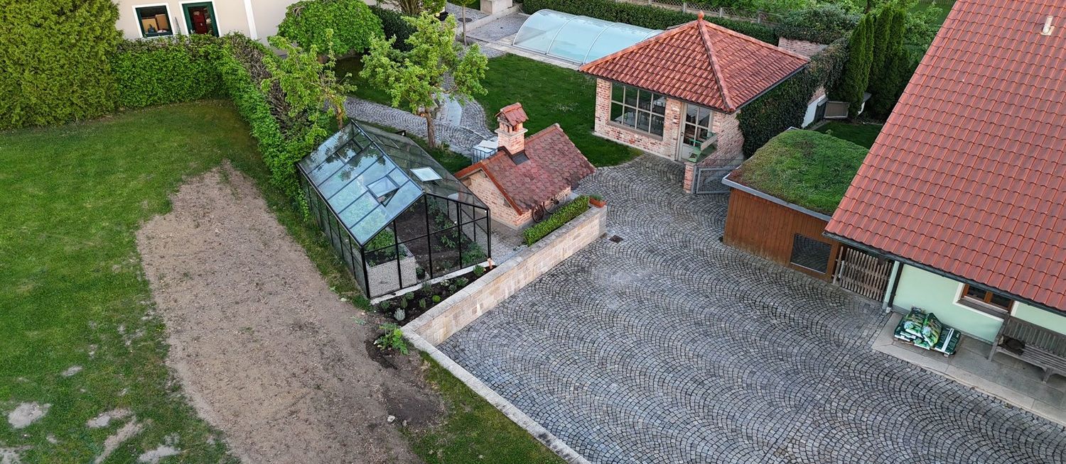 Stellplatz mit Garten