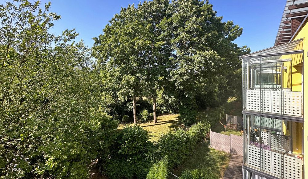 Ausblick Balkon