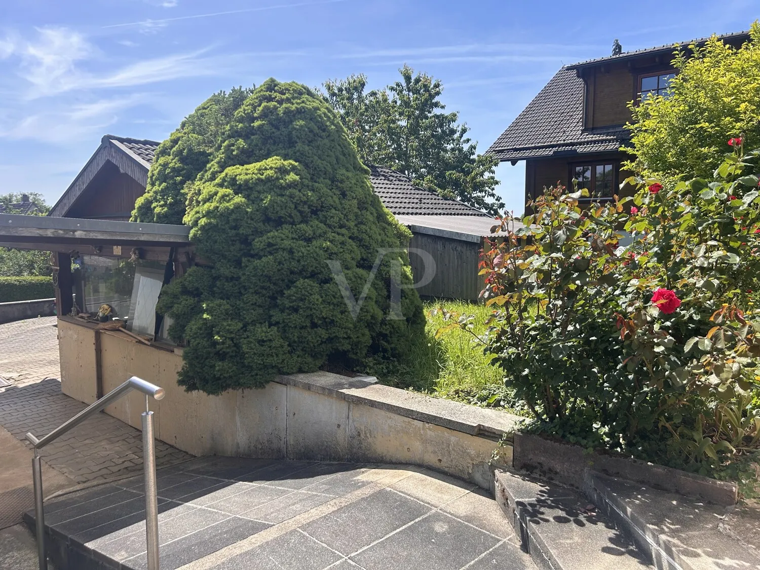 Rampe zum Haus