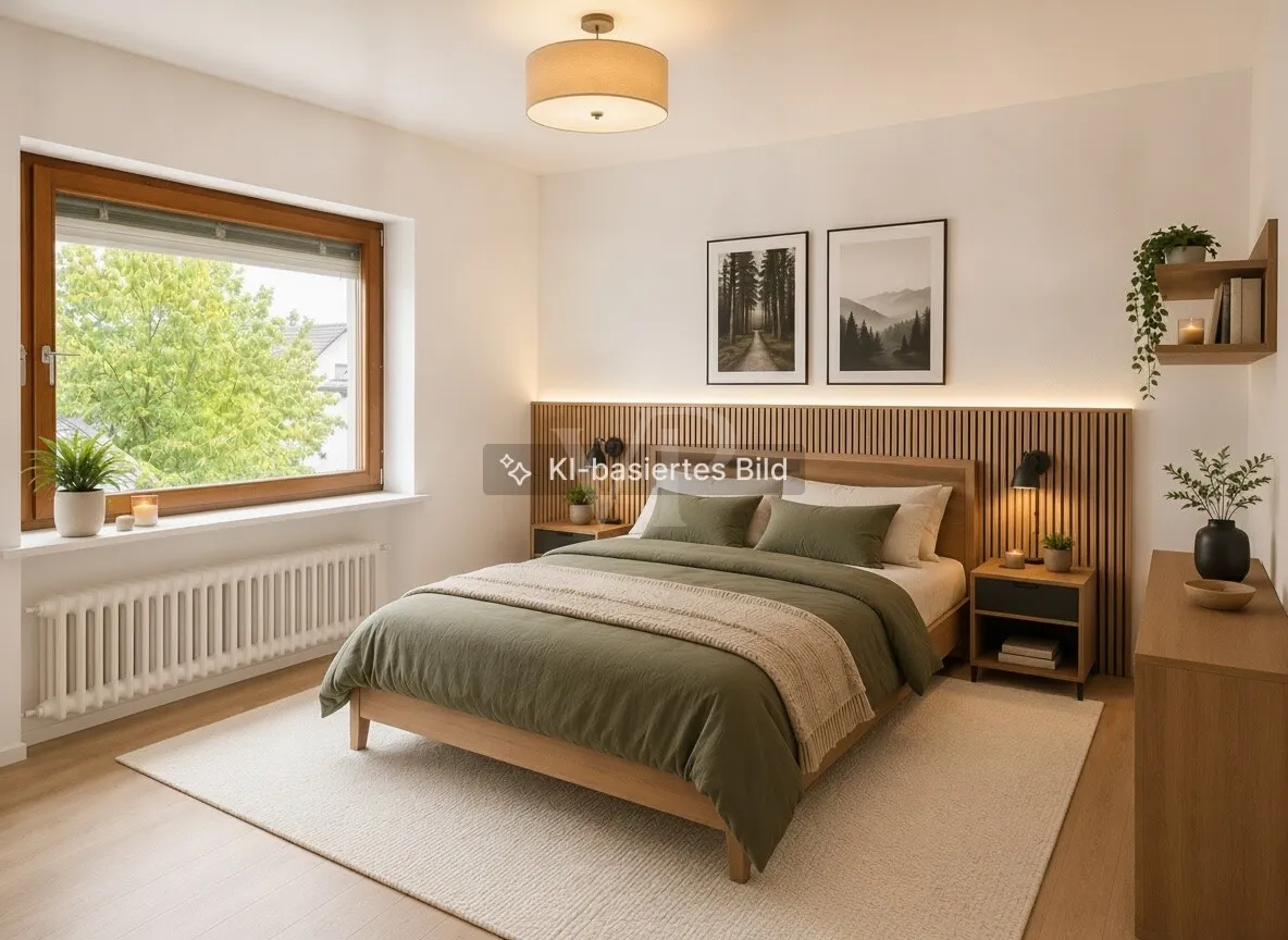 Gestaltungsbeispiel Zimmer OG - KI generiert