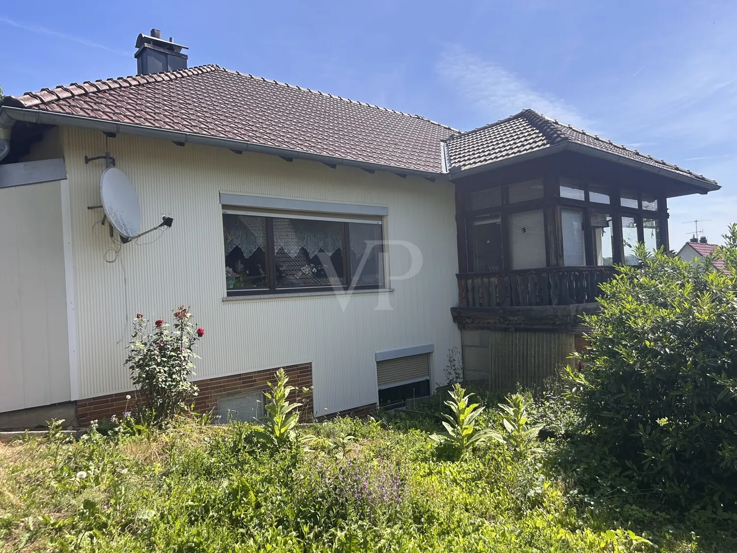 Ansicht vom Garten