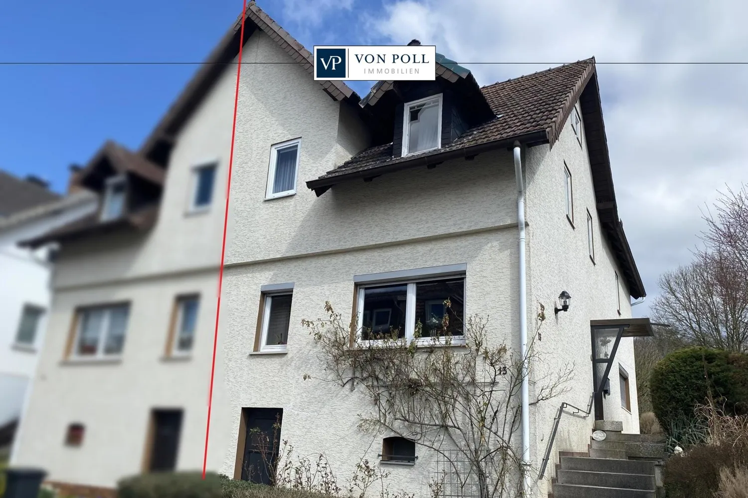 Doppelhaushälfte mit sonnigem Garten