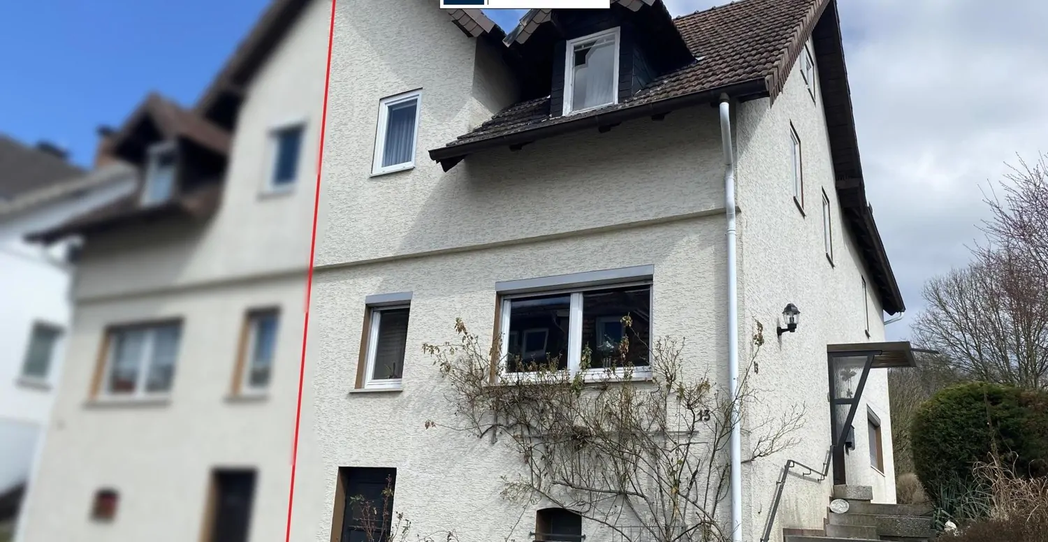 Doppelhaushälfte mit sonnigem Garten