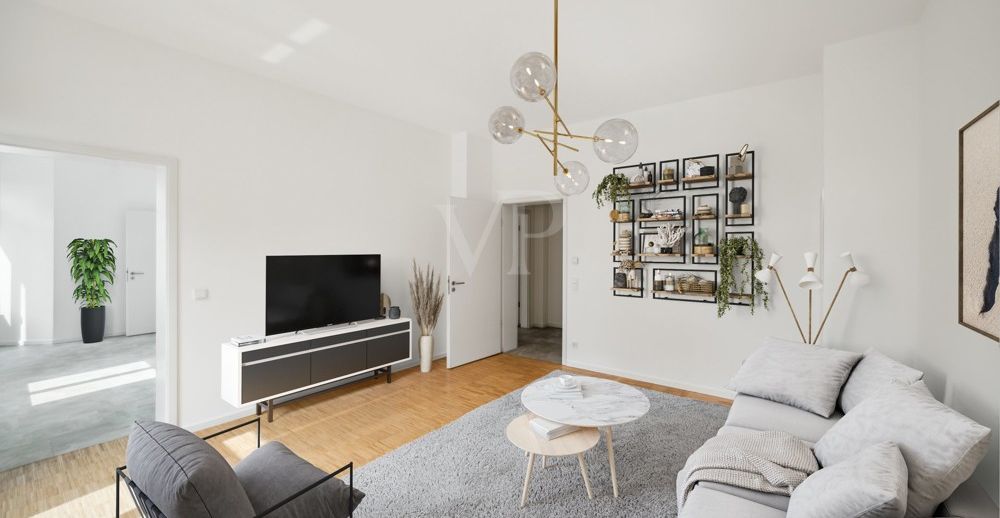 Elegante 4-Zimmer-Wohnung in sanierter Stadtvilla