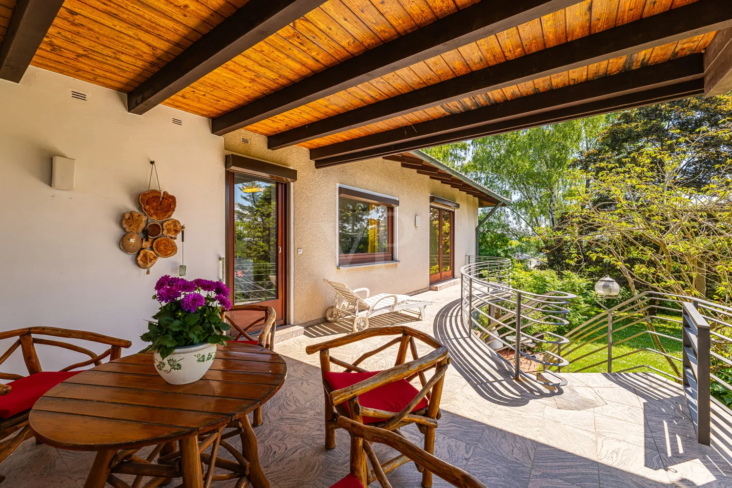 Überdachte Terrasse - OG