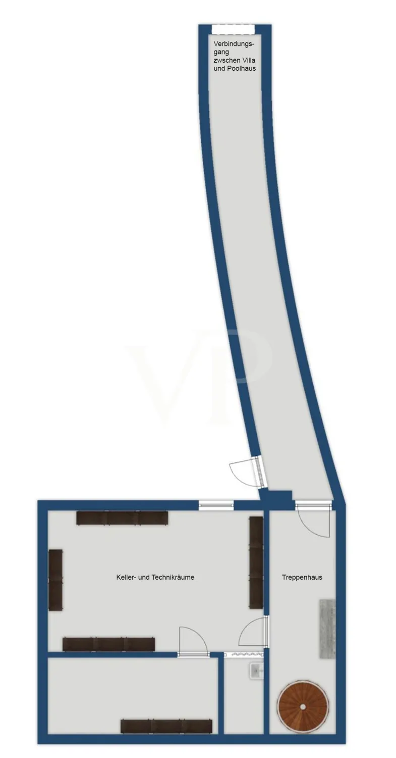 Grundriss Poolhaus UG