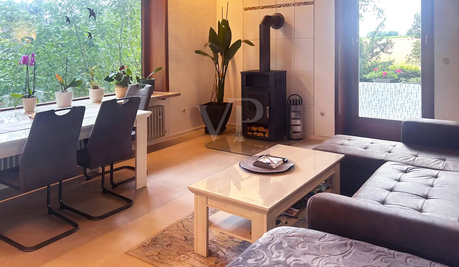 Kaminofen Wohnzimmer - OG