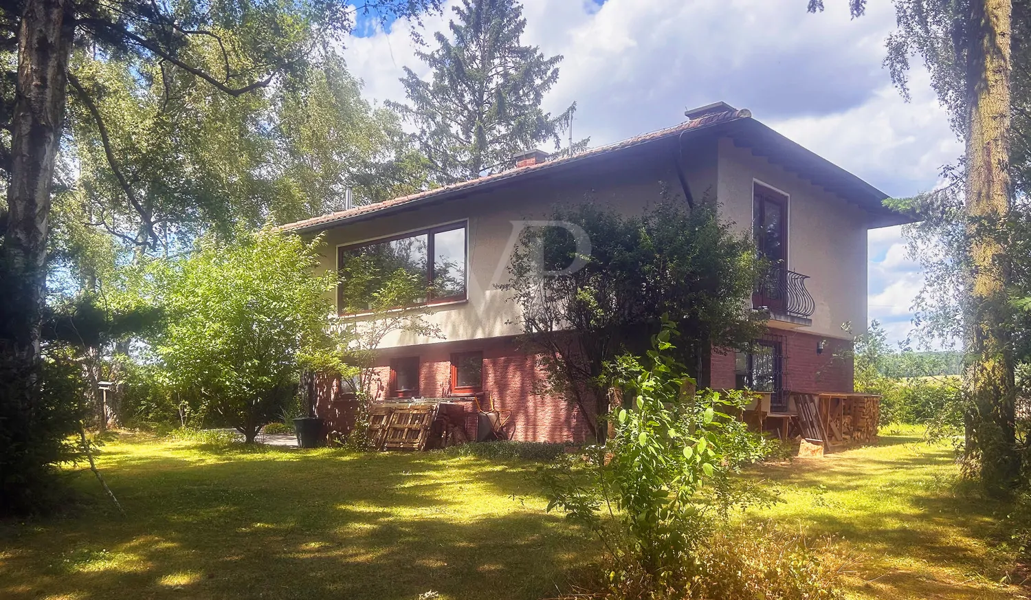 Gartenansicht Einfamilienhaus