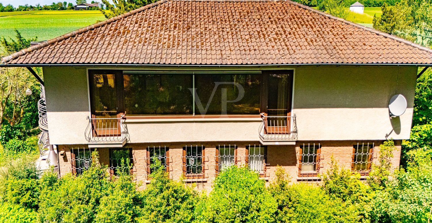 Gartenansicht Villa aus Richtung Ost