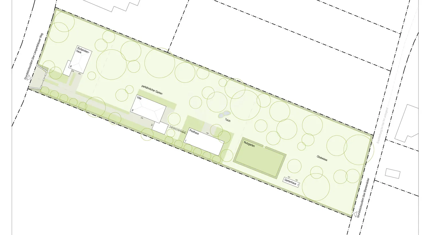 Lageplan gesamtes Anwesen
