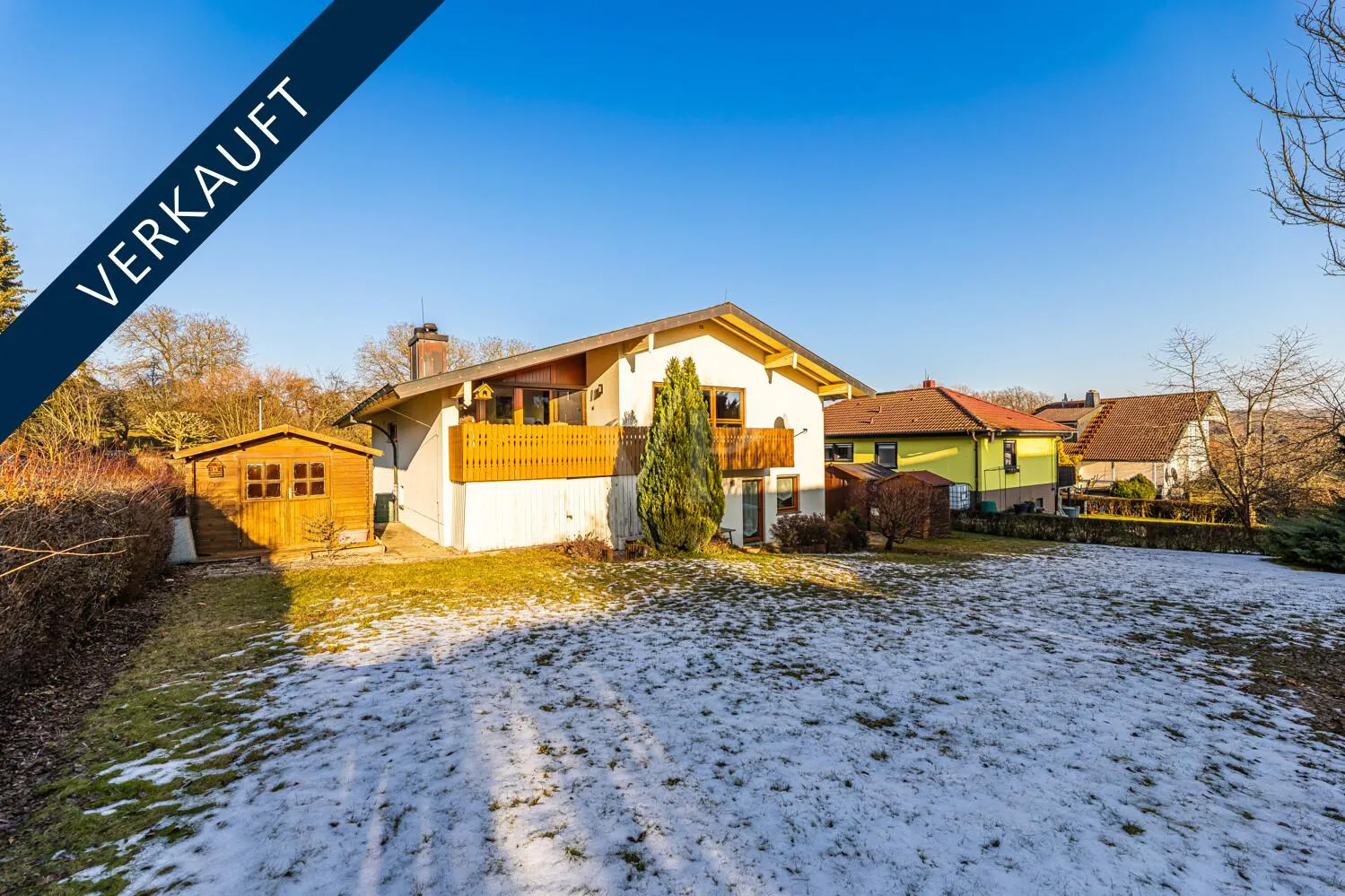 Gepflegtes Einfamilienhaus in einer der schönsten Straßen des Dorfes