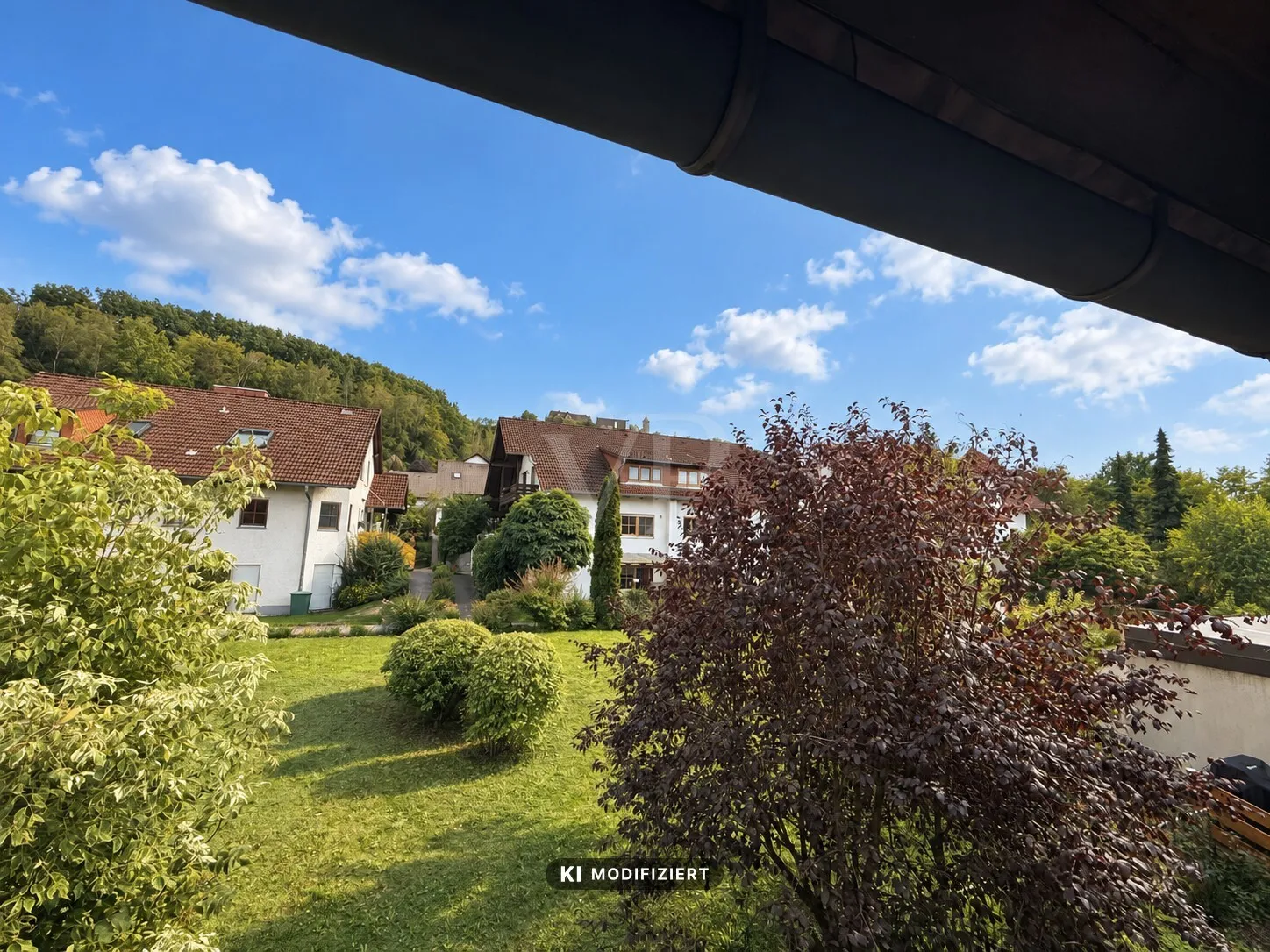 Vesteblick vom Balkon