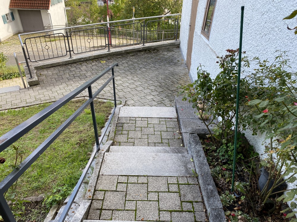 Außentreppe Zugang Scheune