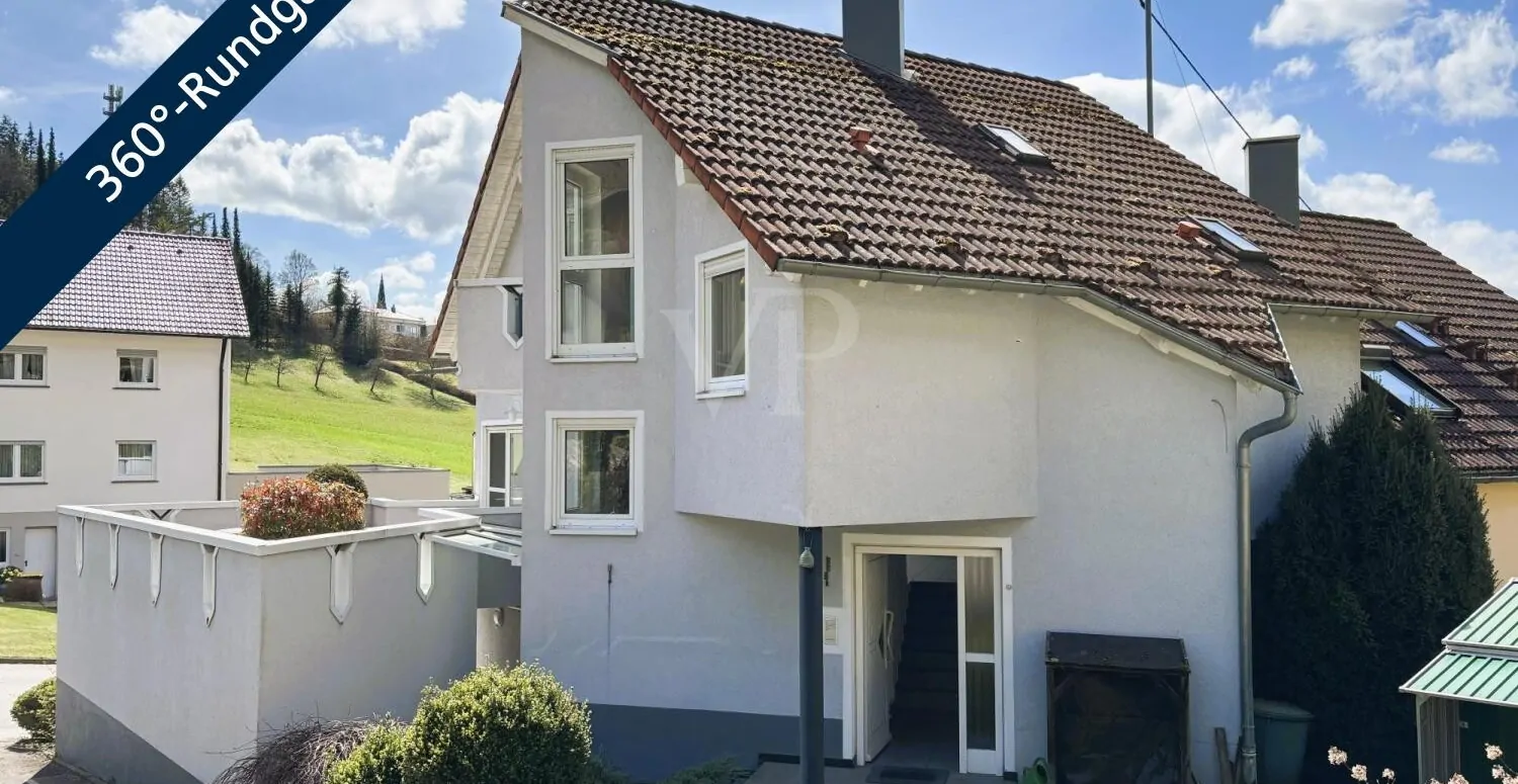 Doppelhaushälfte mit Einliegerwohnung, Garage und Dachterrasse