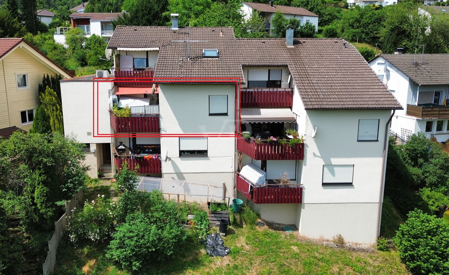 Erdgeschosswohnung mit herrlicher Aussicht