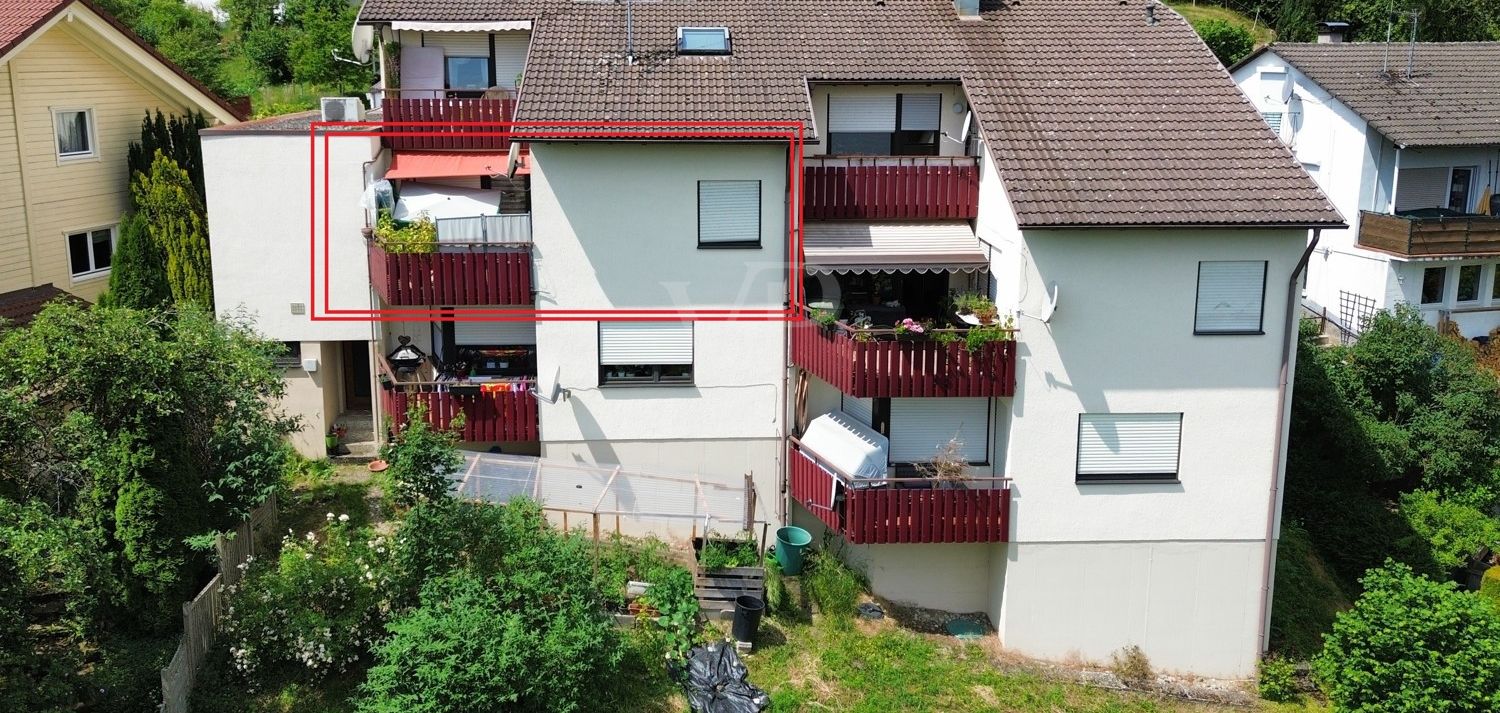 Erdgeschosswohnung mit herrlicher Aussicht