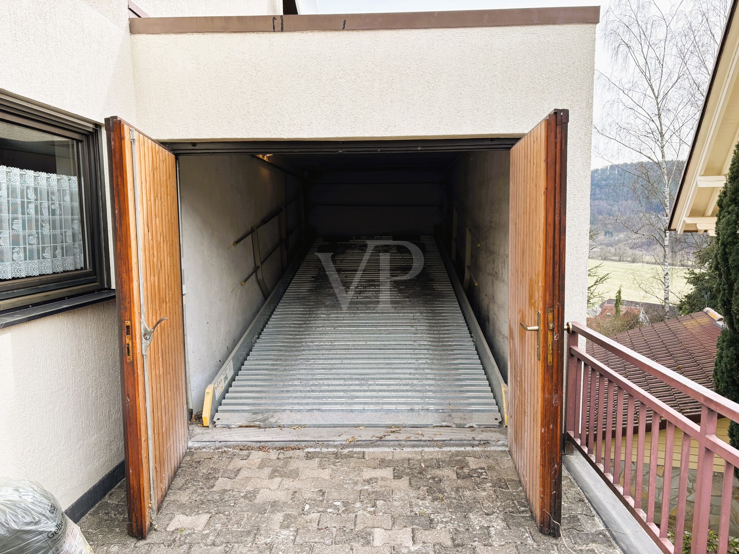 Garage als Doppelparker