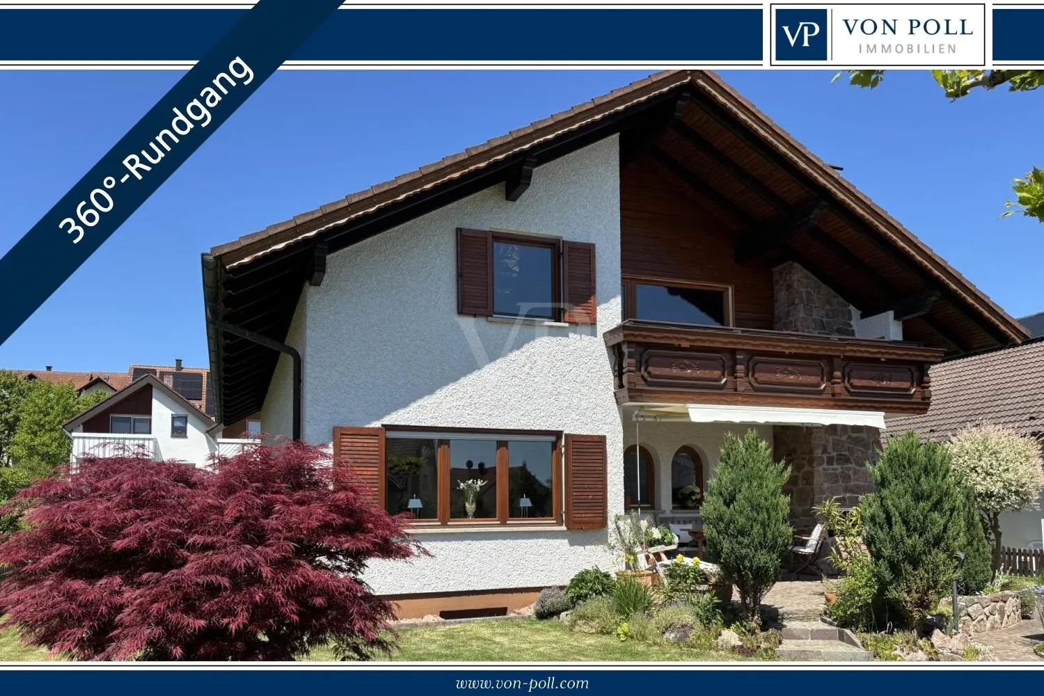Sonniges Zweifamilienhaus mit Naturstein und alpenländischer Holzkunst
