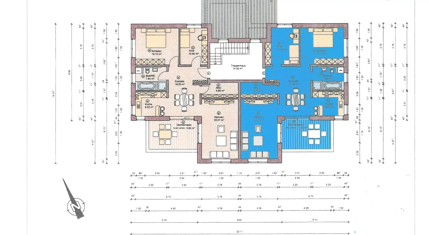 Grundriss Obergeschoss