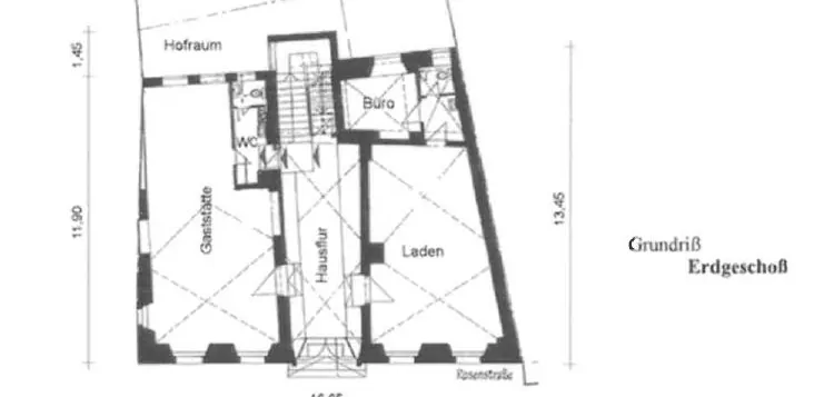 Grundriss Erdgeschoss