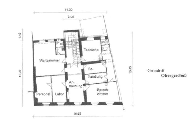 Grundriss Obergeschoss