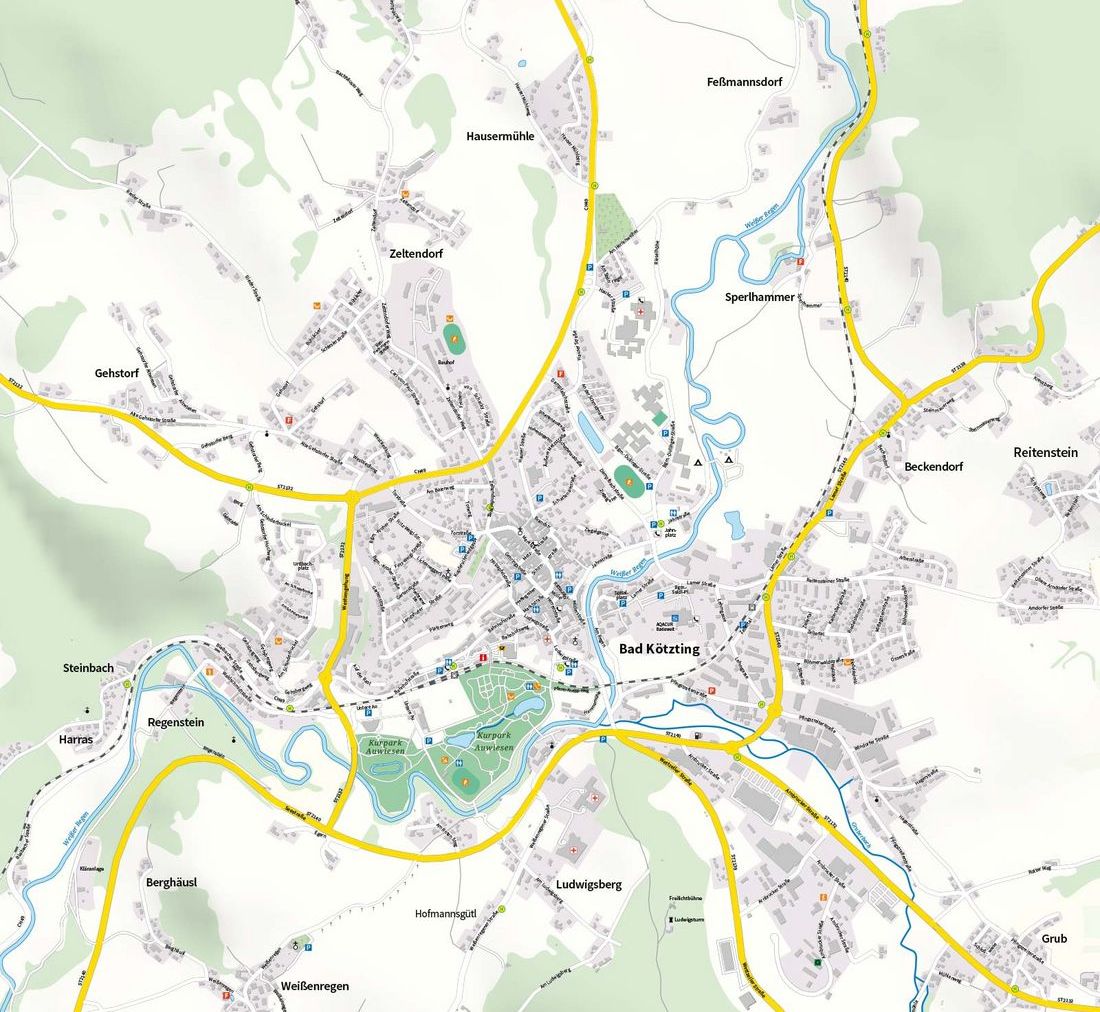 Stadtplan Bad Kötzting