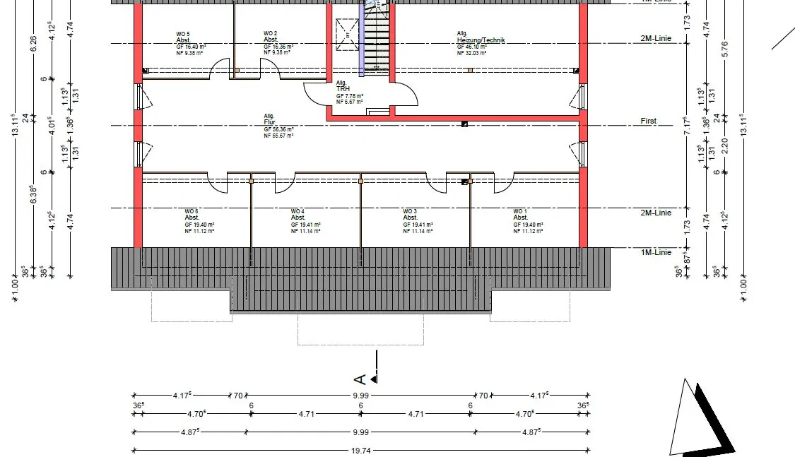 Grundriss Dachgeschoss