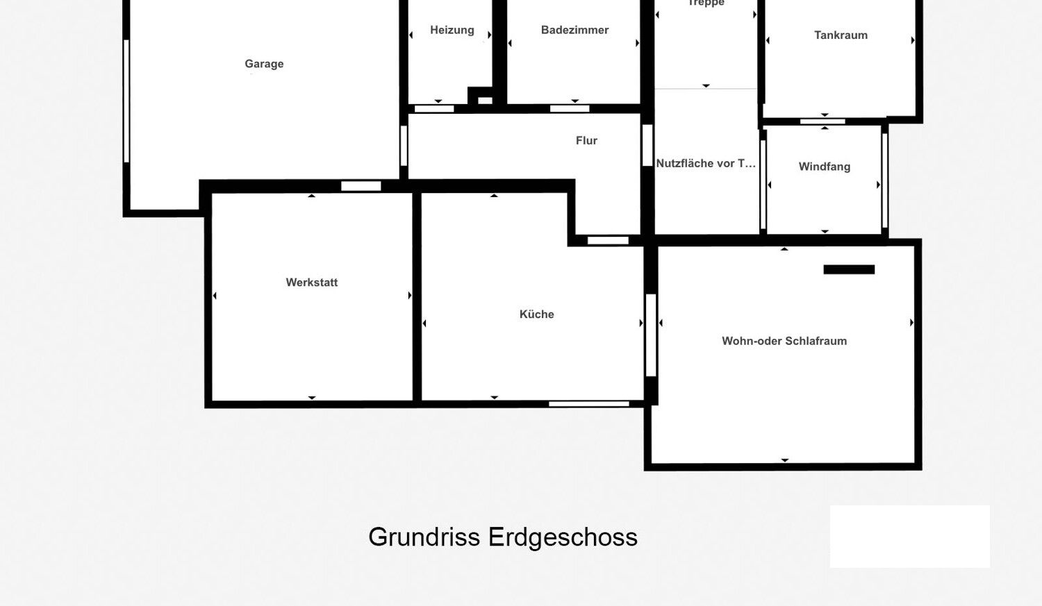 Grundriss Erdgeschoss
