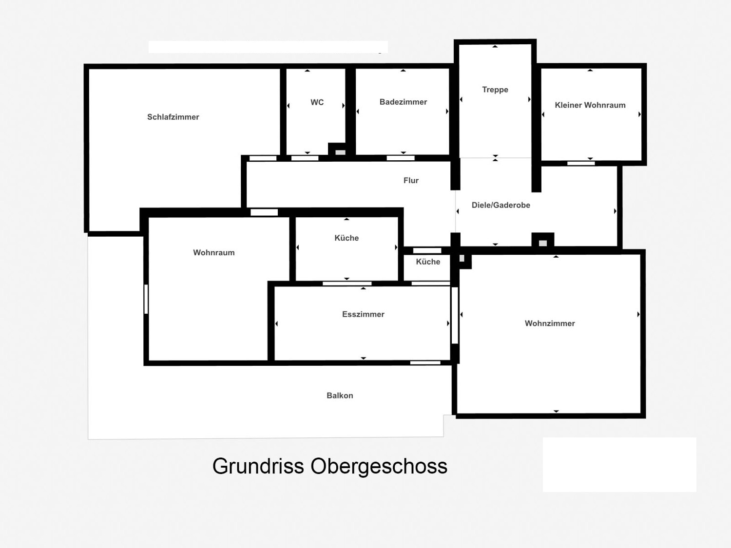 Grundriss Obergeschoss