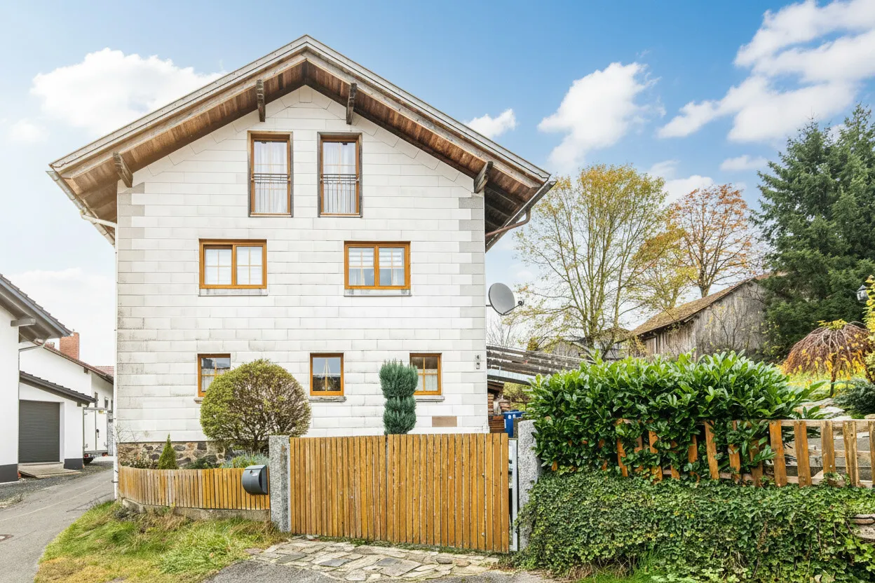 Charmante maison bifamiliale avec combles aménagés de style loft dans un quartier calme
