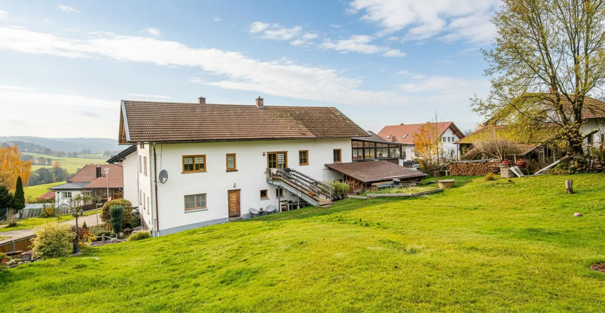 Charmantes Zweifamilienhaus mit loftartigem Dachausbau in ruhiger Lage