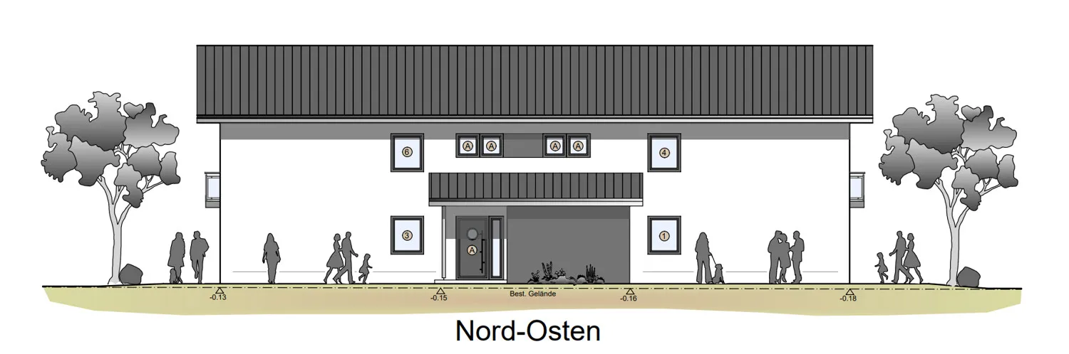 Ansicht Nord-Osten