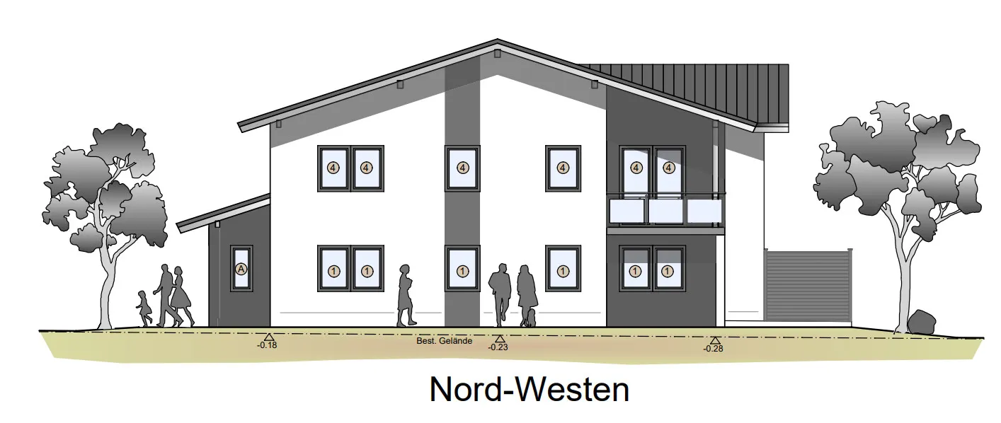 Ansicht Nord-Westen