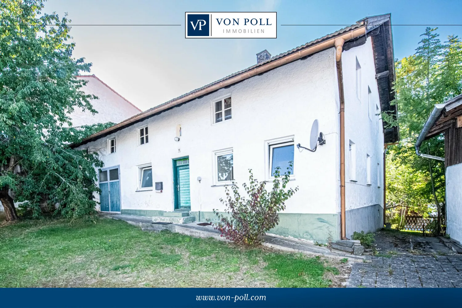 Viel Platz für Ihre Ideen – Wohnhaus mit ehemaliger Stallung und Garage