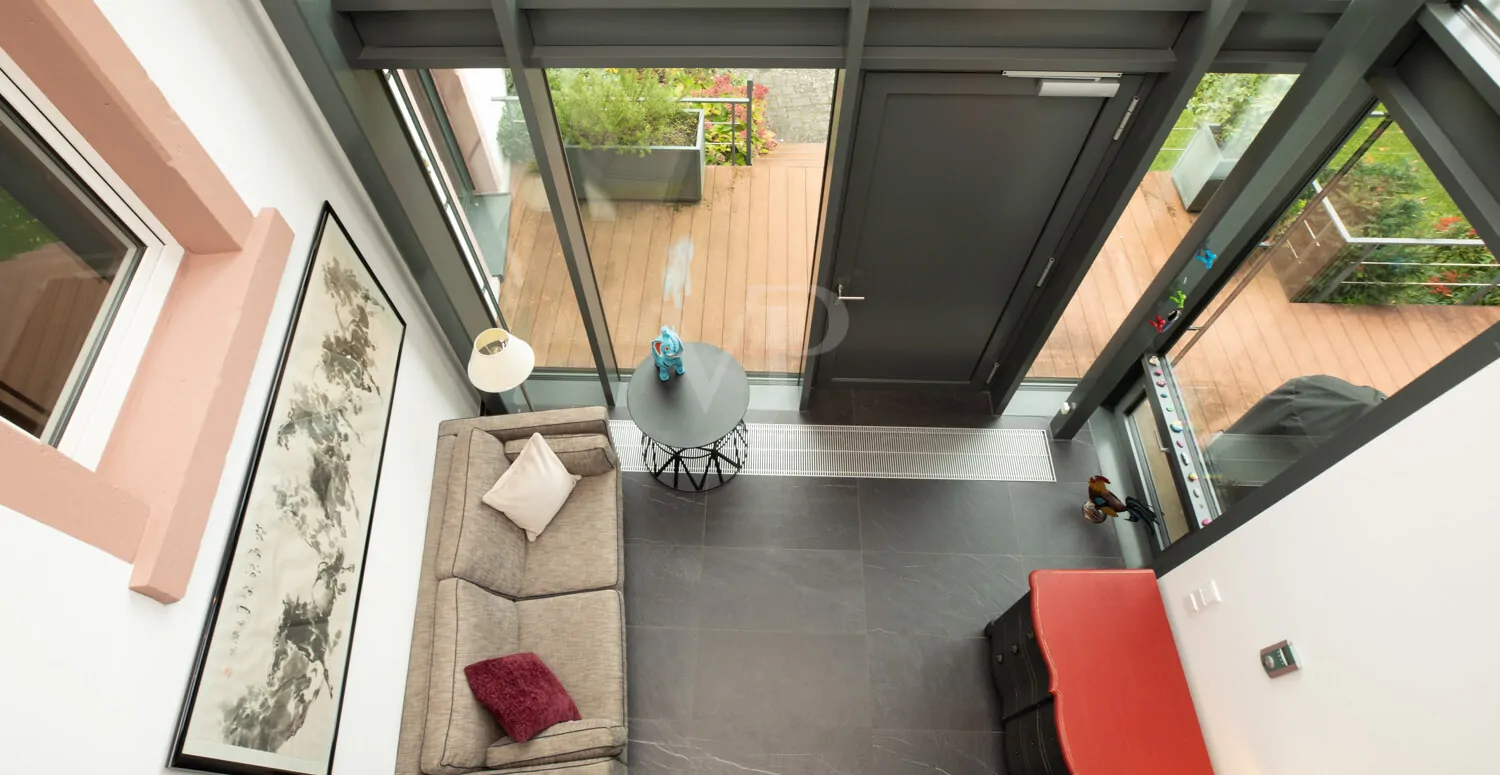 Blick von der Galerie