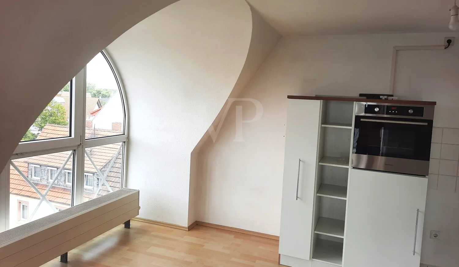 Blick in die offene Küche