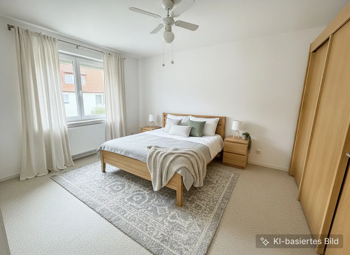 Schlafzimmer - visualisiert