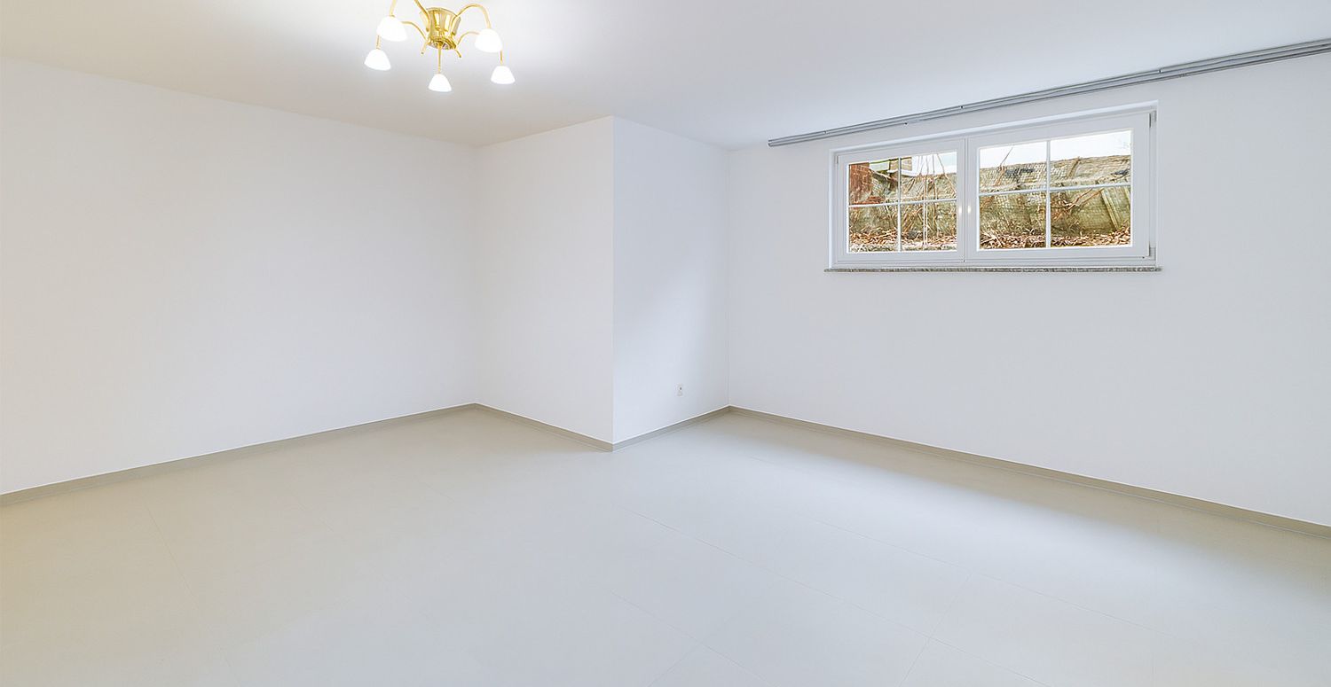 Kellerraum groß - leergeräumt