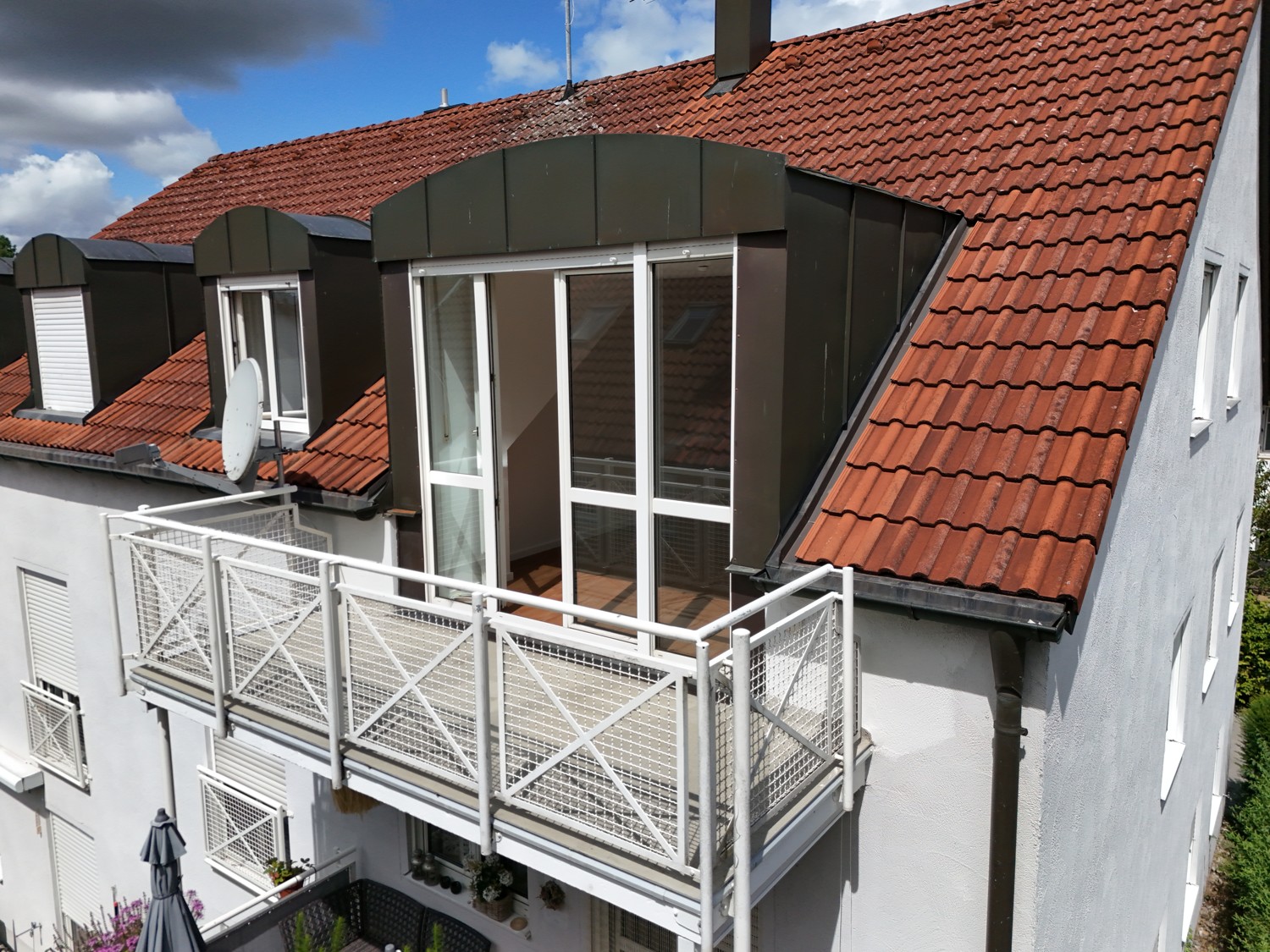 Außenansicht Balkon