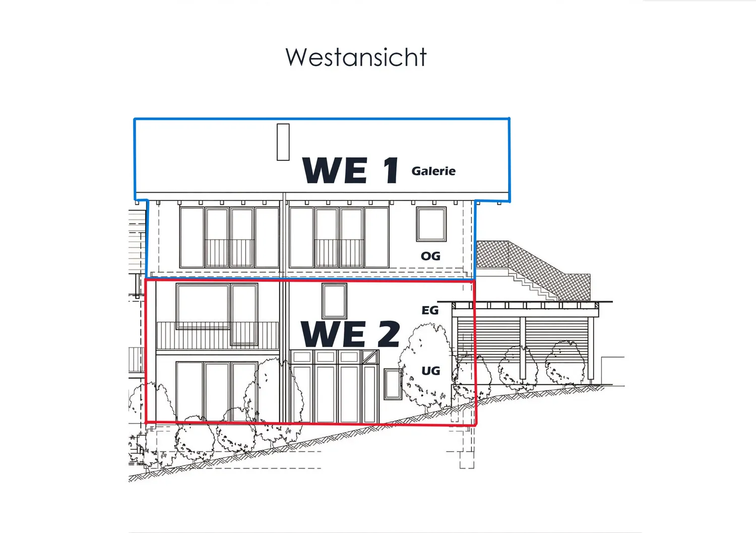 Westansicht