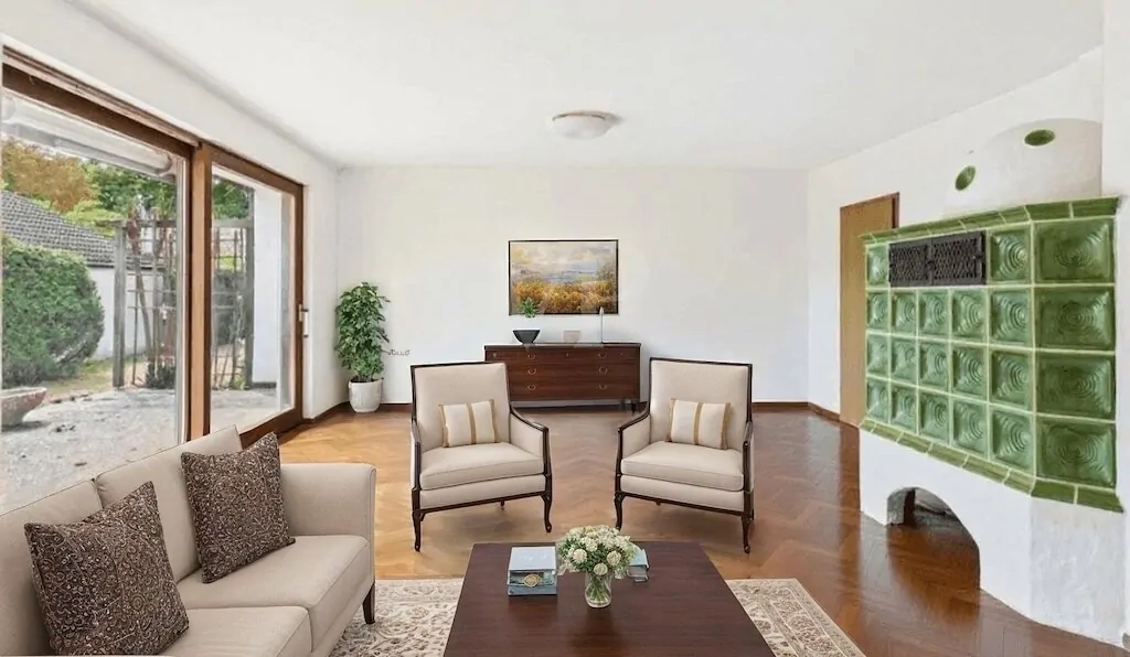 Gestaltungsvorschlag Wohnen (KI)