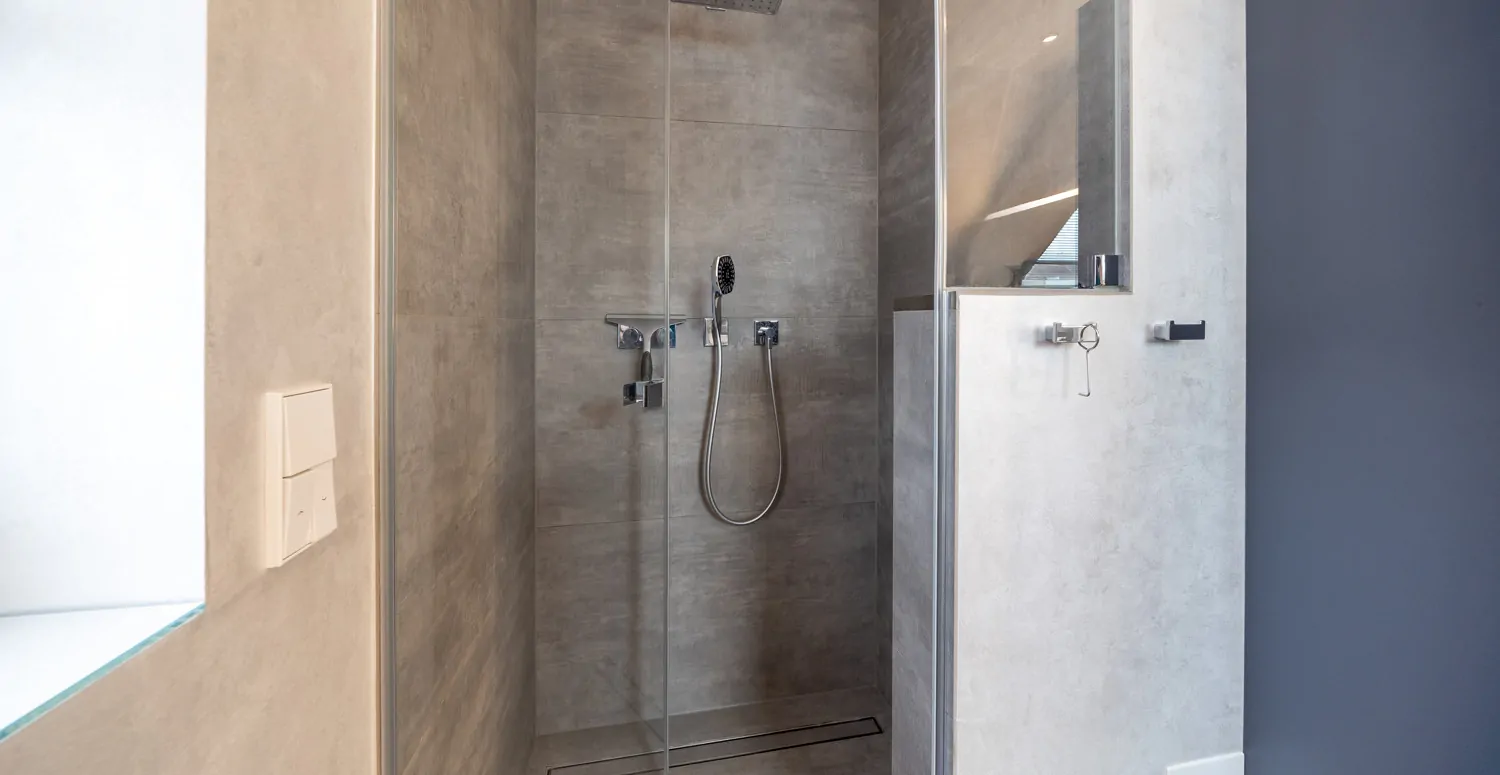 ebenerdige Dusche
