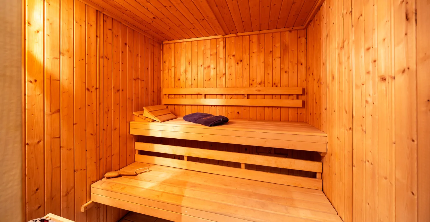 Sauna im Nebengebäude